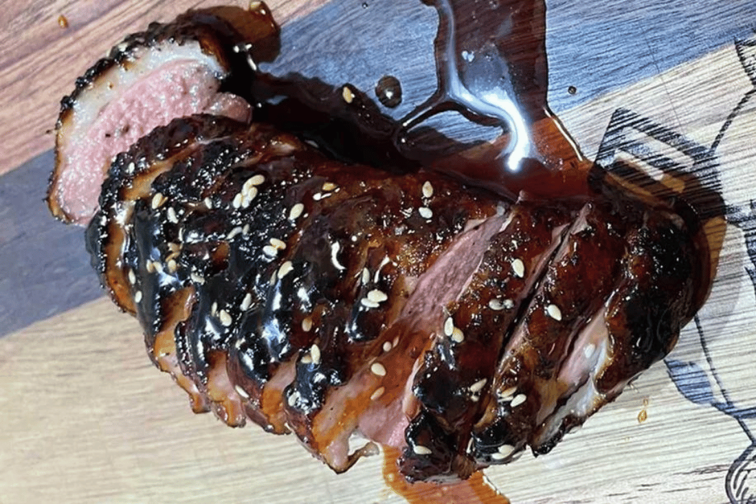 Reverse Seared Duck Breast - Honey Soy Sesame Glaze – Smoked Bbq Co