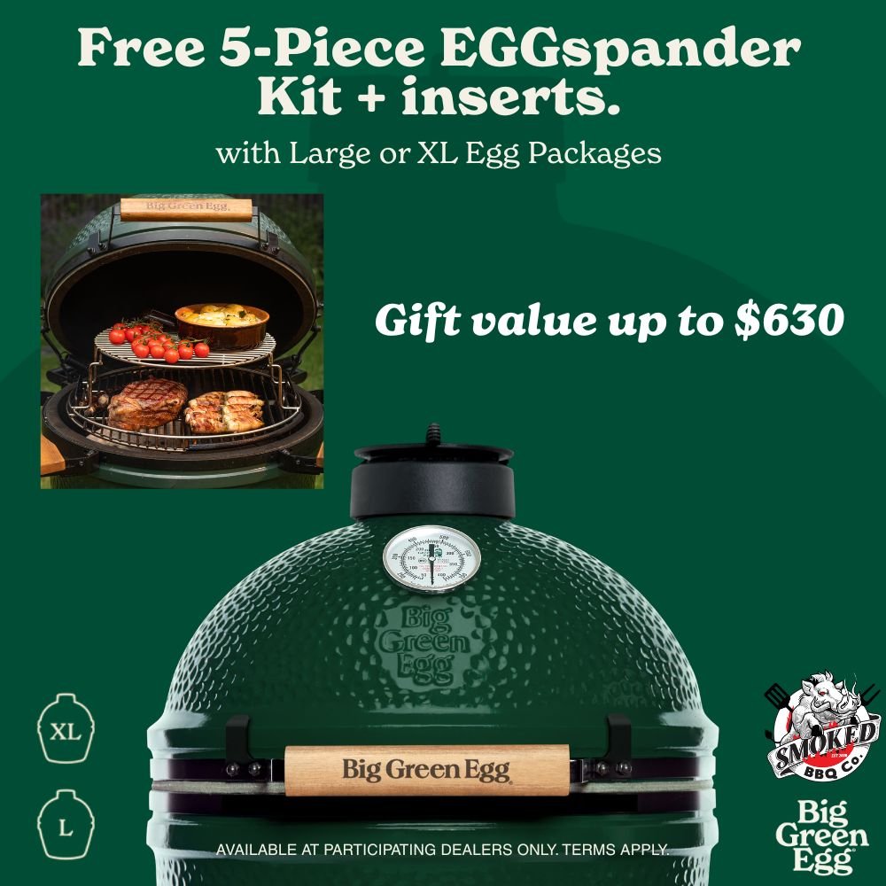 Big Green Egg 'XL Modular Corner Unit, Expansion Frame & Cabinet Bundle' - Smoked Bbq Co