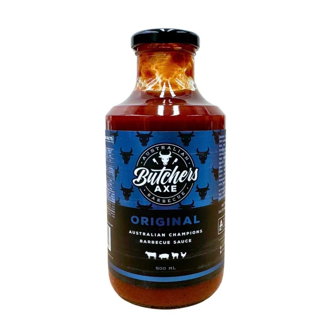 Butchers Axe 'Original BBQ' Sauce 500ml – Smoked Bbq Co