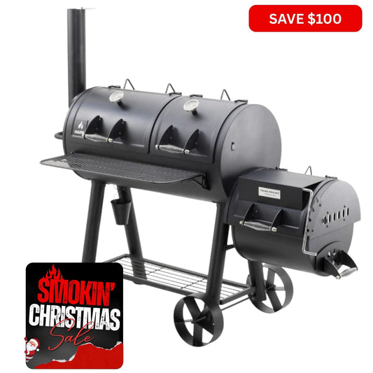 Hark Texas Pro Pit Offset Smoker - Smoked Bbq Co