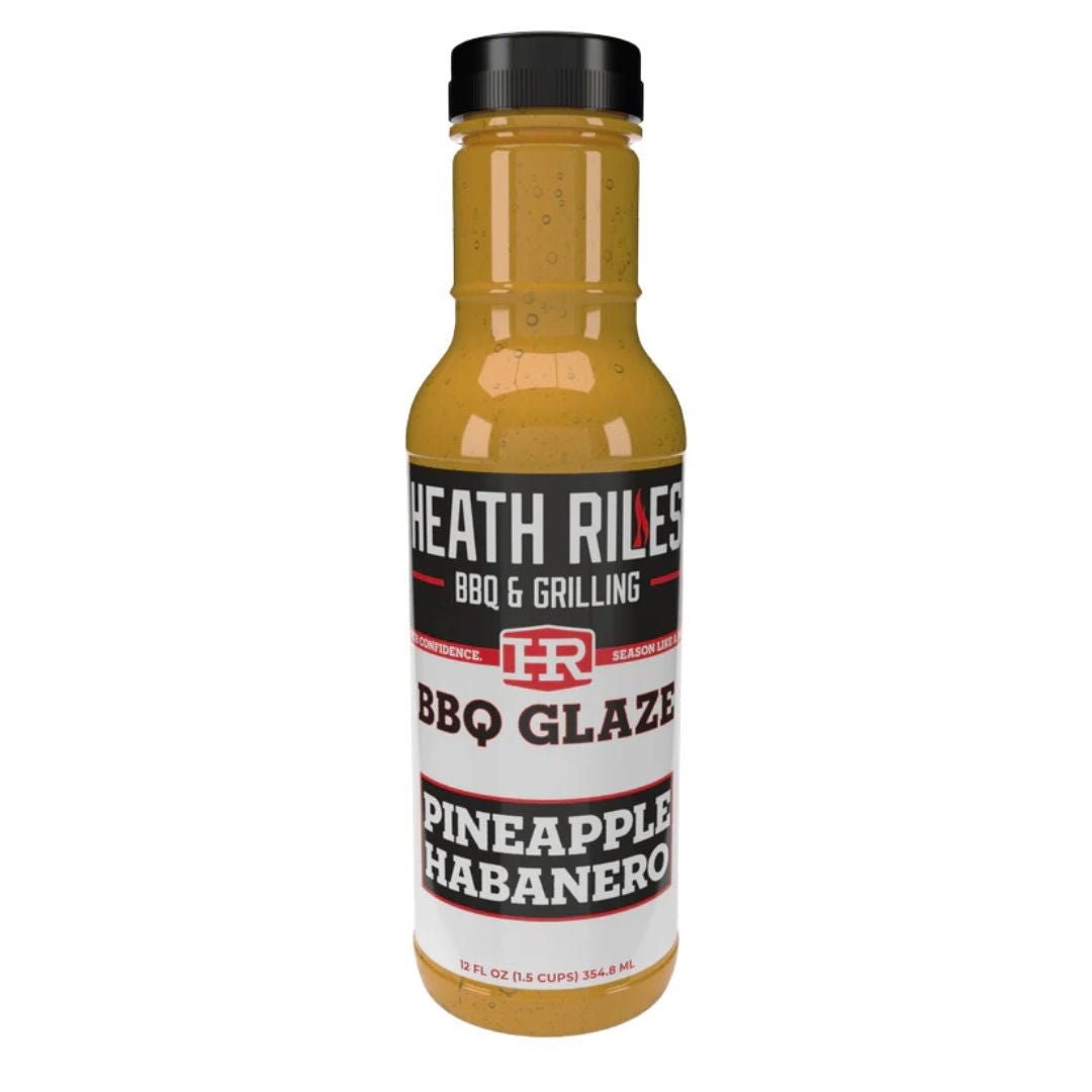 Heath Riles 'Pineapple Habanero' BBQ Glaze 12oz – Smoked Bbq Co