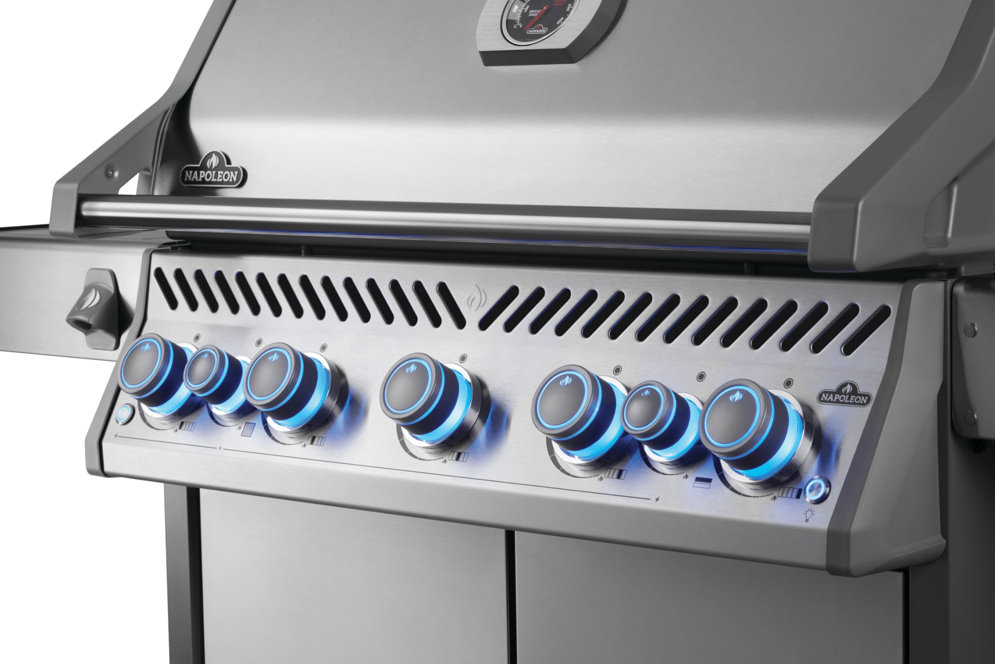 Napoleon Rogue Pro - S 625 SS 5 Burner BBQ with Infrared Sideburner - Smoked Bbq Co