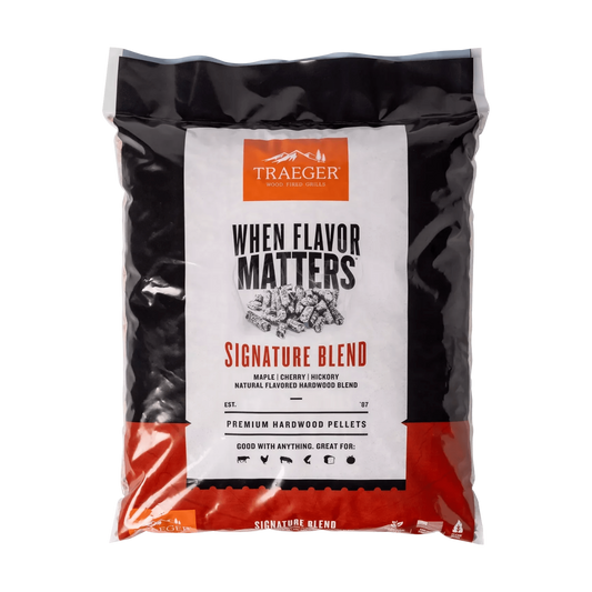 Traeger Signature Blend Pellets 9kg - Smoked BBQ Co.