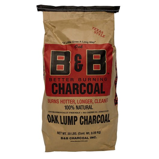B&B Oak Lump Charcoal 9kg - Smoked Bbq Co