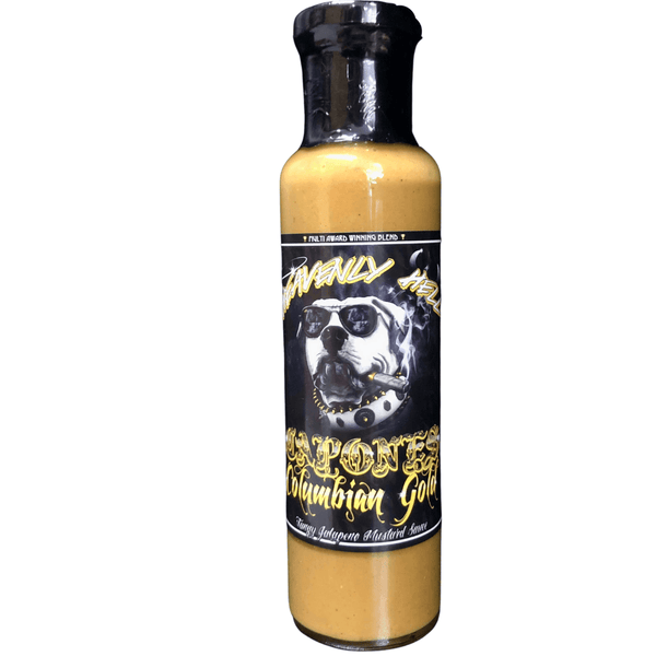 Heavenly Hell 'Capones Columbian Gold' Mustard 250ml - Smoked Bbq Co