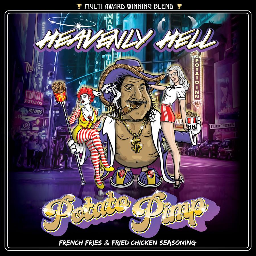 Heavenly Hell 'Potato Pimp' Rub 150g - Smoked Bbq Co