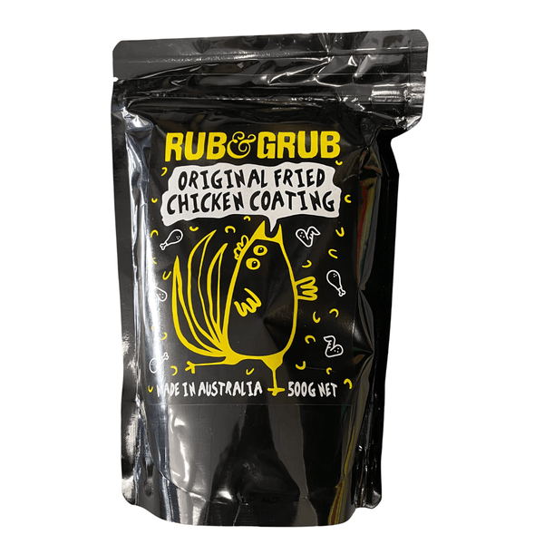 Rub & Grub 'Original' Fried Chicken Coating 500g - Smoked Bbq Co