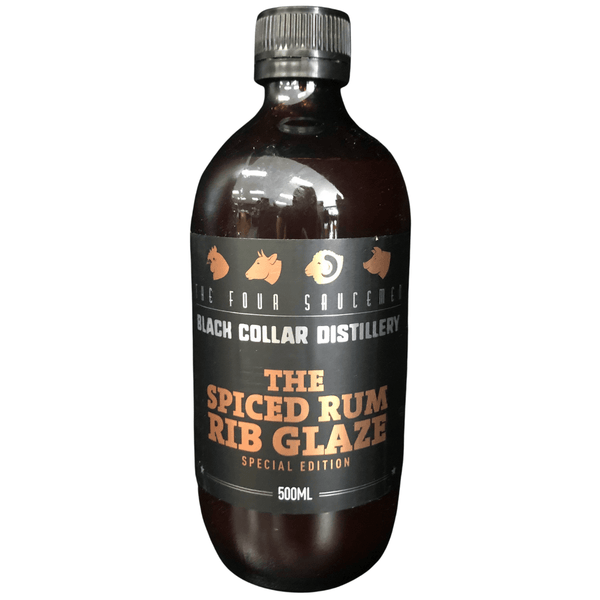 The Four Saucemen 'The Spiced Rum Rib Glaze' 500ml - Smoked Bbq Co