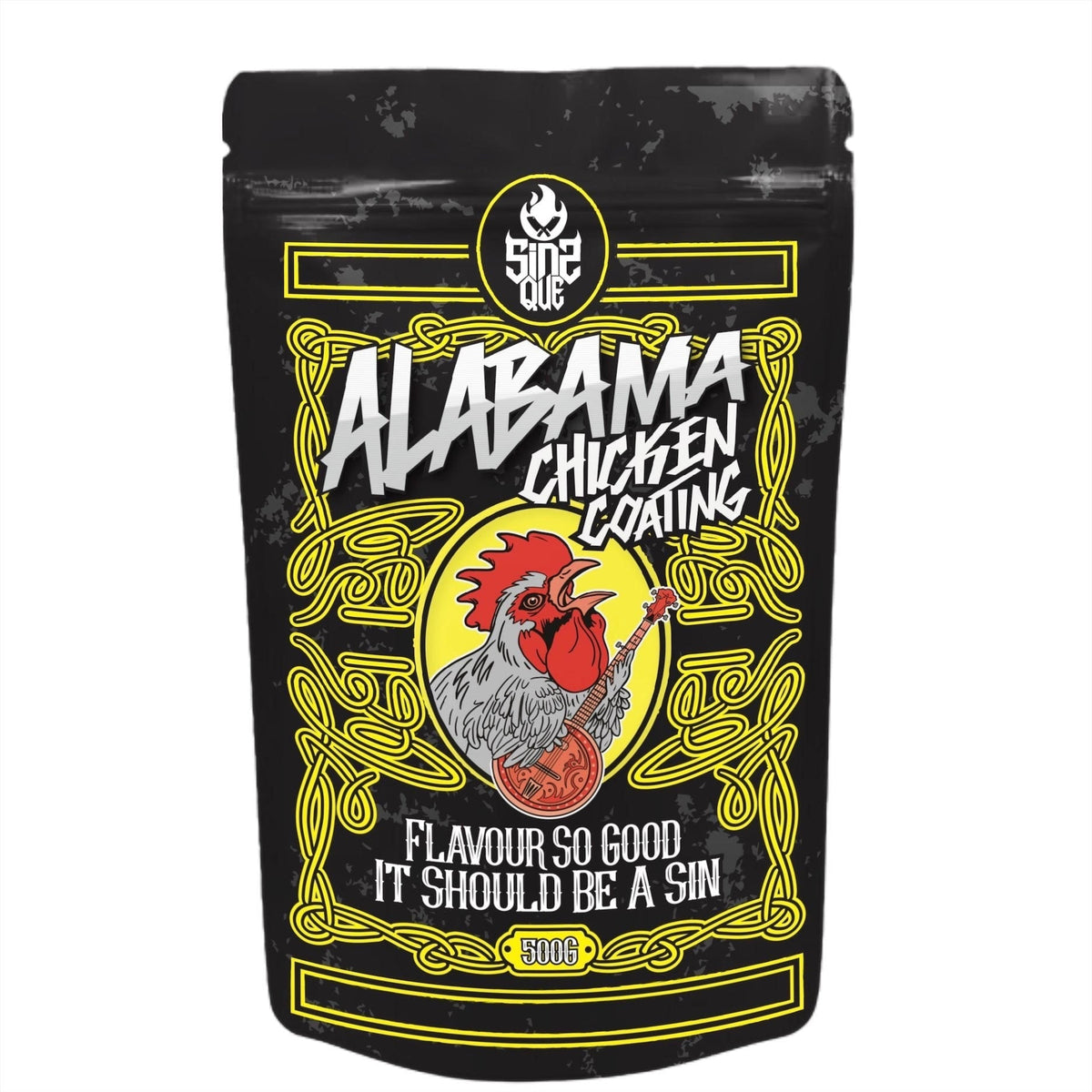 Sins Q 'Alabama' Fried Chicken Coating 500g - Smoked Bbq Co
