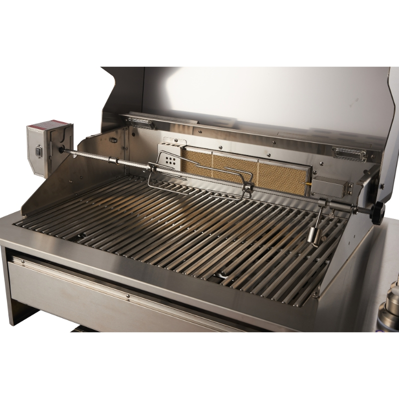 Bosston Bossworx Drop In Stainless Steel 4 Burner BBQ