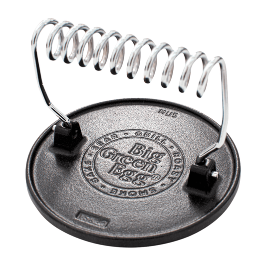 Big Green Egg Cast Iron Grill Press - Smoked Bbq Co