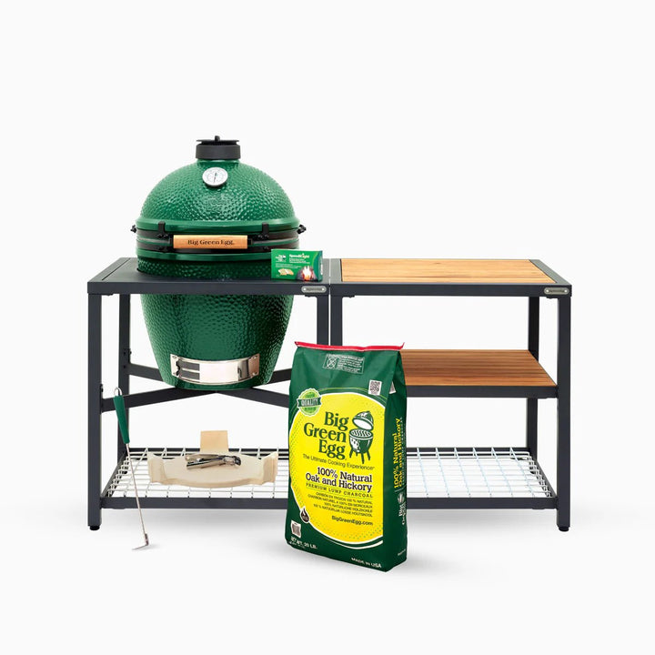 Big Green Egg 'Large Modular Nest & Expansion Frame Bundle' - Smoked Bbq Co