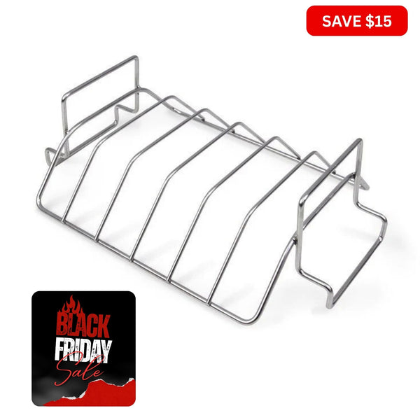 Big Green Egg 'Rib & Roast Rack' - Smoked Bbq Co