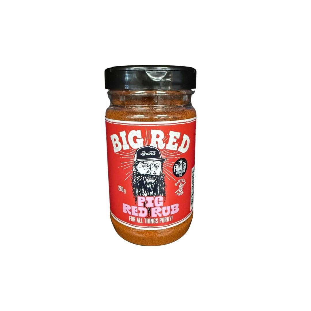 Big Red "Pig Red" Rub 280g - Smoked BBQ Co.