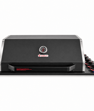 Bosston Bossworx Drop In Black Stainless Steel 4 Burner BBQ - Smoked BBQ Co.