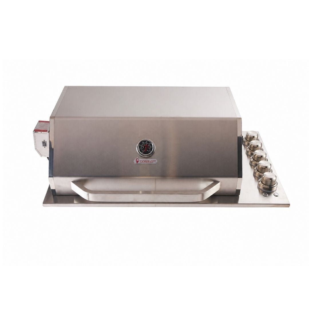 Bosston Bossworx Drop In Stainless Steel 4 Burner BBQ - Smoked BBQ Co.