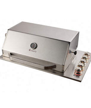 Bosston Bossworx Drop In Stainless Steel 4 Burner BBQ - Smoked BBQ Co.