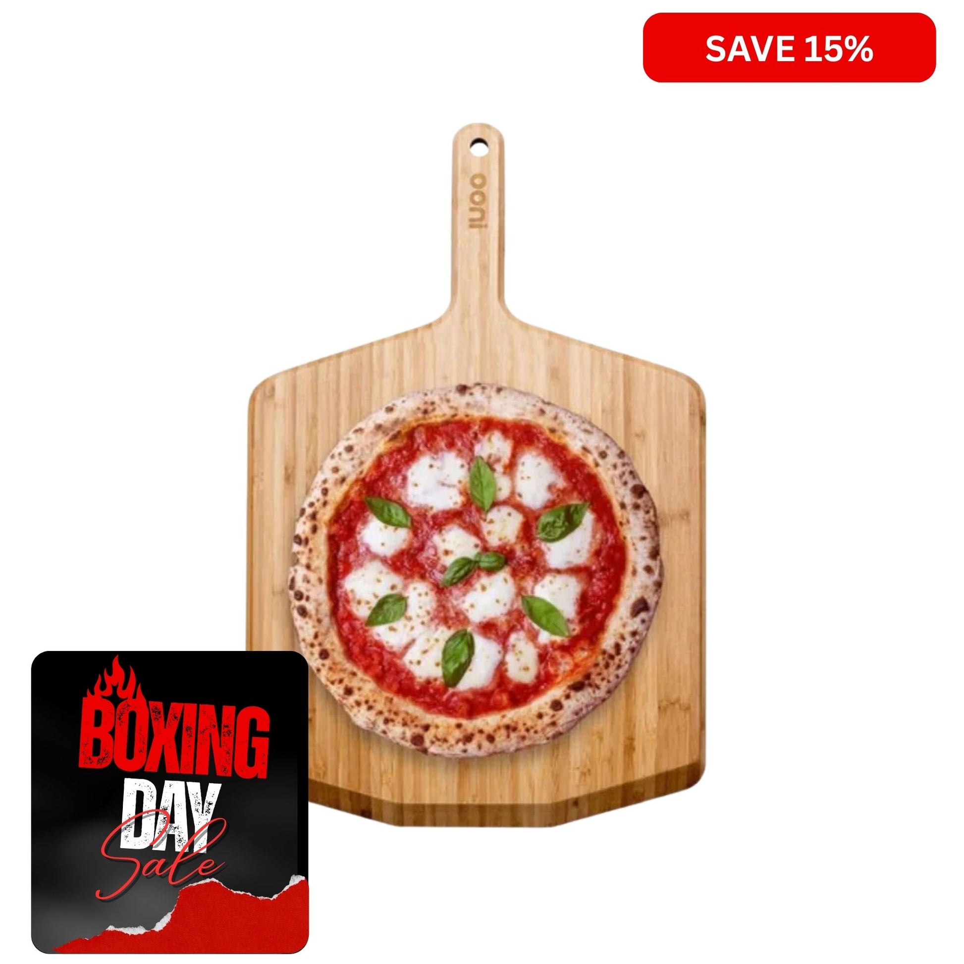 Ooni 14" Bamboo Pizza Peel & Serving Board