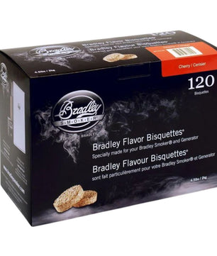 Bradley Bisquettes - Cherry 120 Pack - Smoked Bbq Co