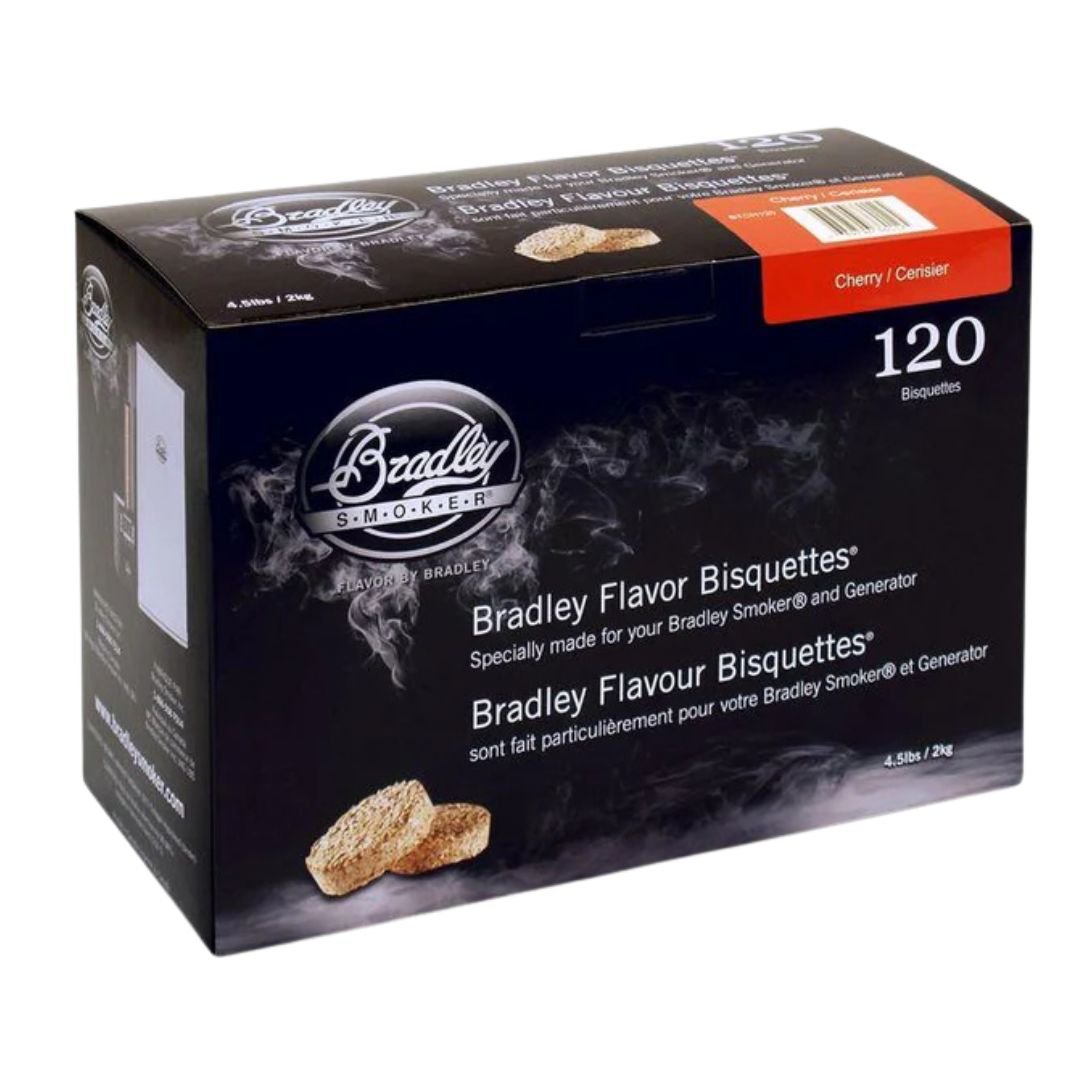 Bradley Bisquettes - Cherry 120 Pack - Smoked Bbq Co