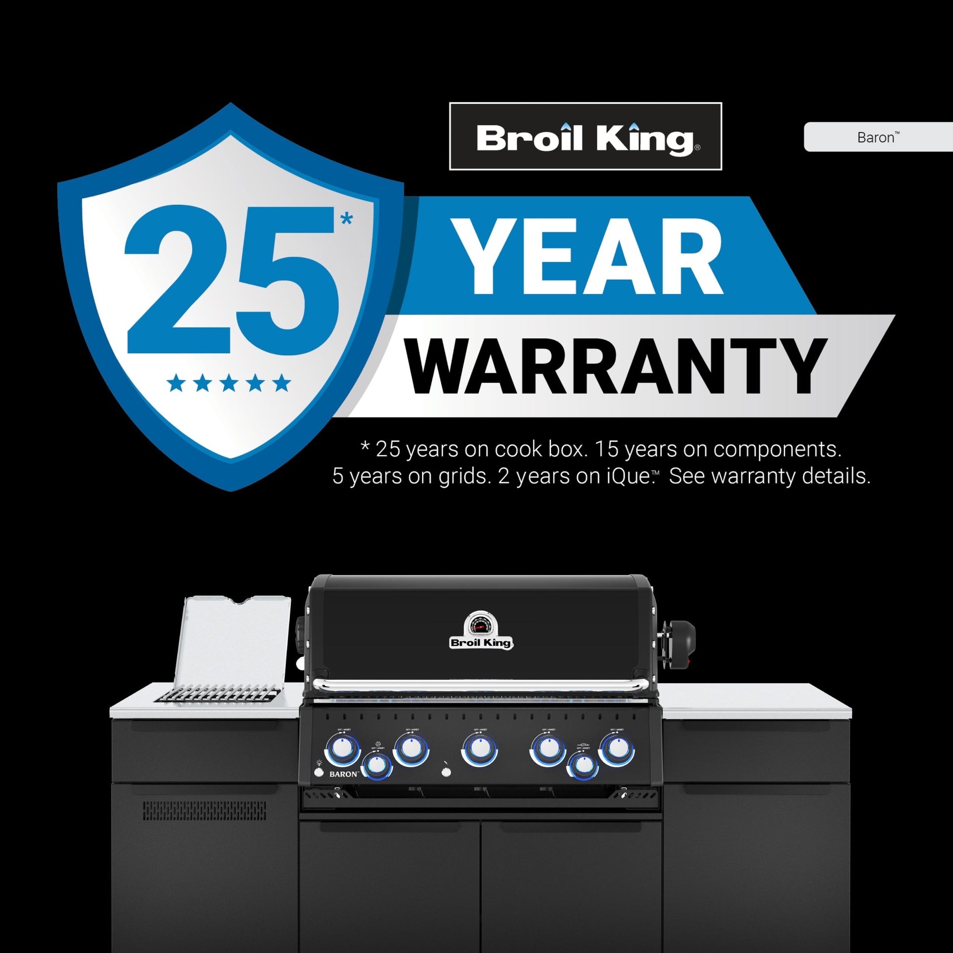 Broil King Baron 420i Pro Shadow Modular Outdoor Kitchen BBQ - Smoked BBQ Co.