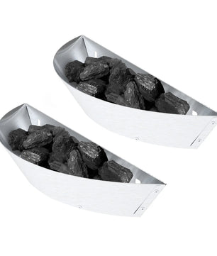 Broil King Stainless Steel Two Piece Charcoal Basket - Smoked BBQ Co.