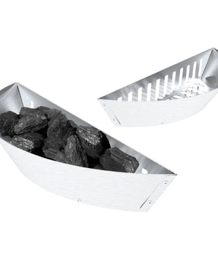 Broil King Stainless Steel Two Piece Charcoal Basket