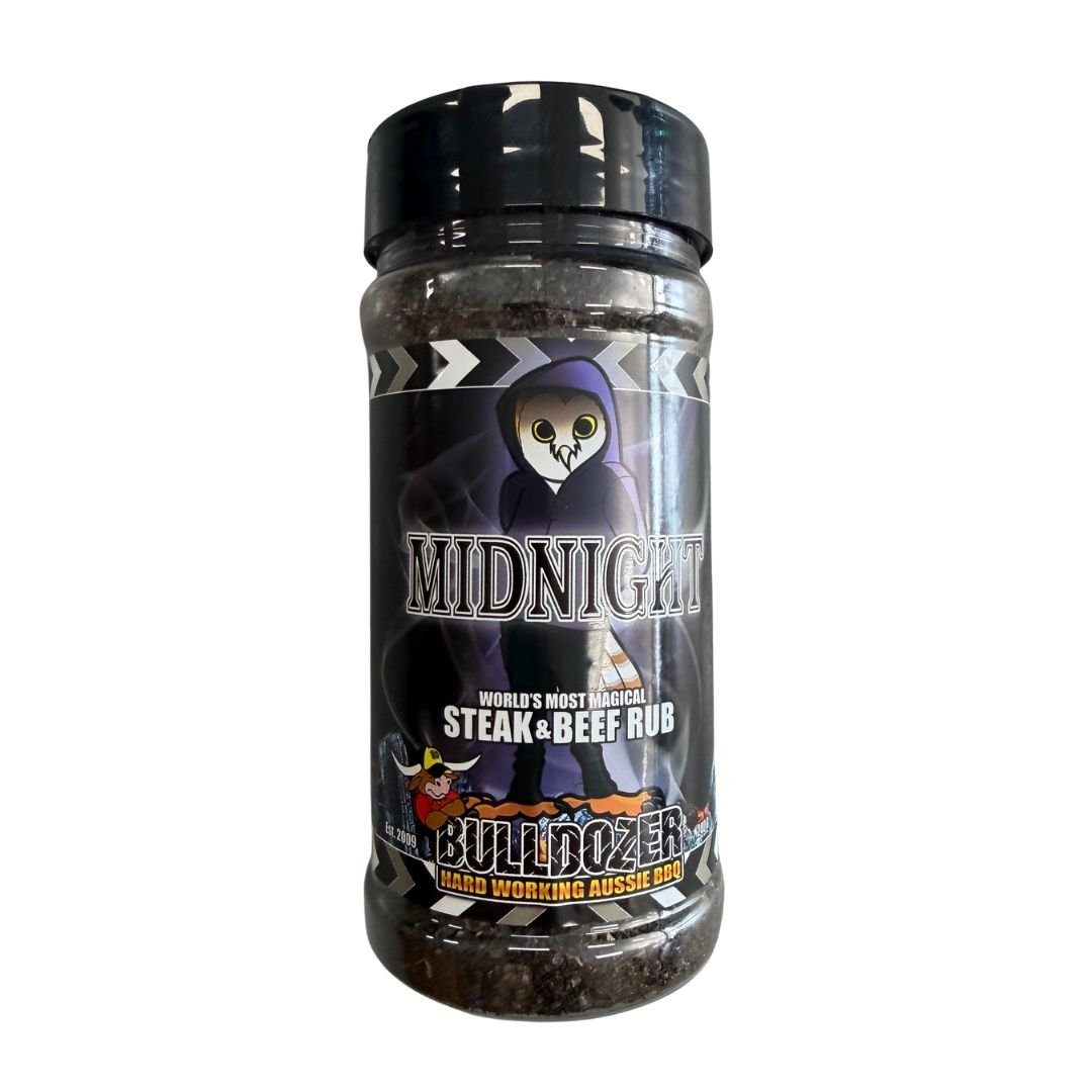 Bulldozer BBQ 'Midnight Magic' Steak Rub 230g - Smoked BBQ Co.