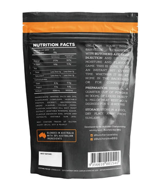 Butchers Axe 'Beef Injection' 500g - Smoked Bbq Co