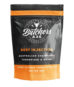 Butchers Axe 'Beef Injection' 500g - Smoked Bbq Co