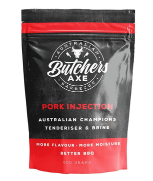 Butchers Axe 'Pork Injection' 500g - Smoked Bbq Co