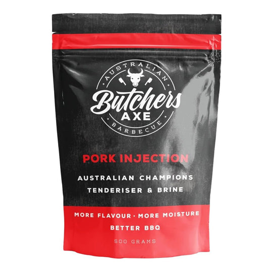 Butchers Axe 'Pork Injection' 500g - Smoked Bbq Co