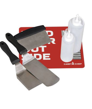 Camp Chef 6 Piece Professional Griddle Tool Set - Smoked Bbq Co