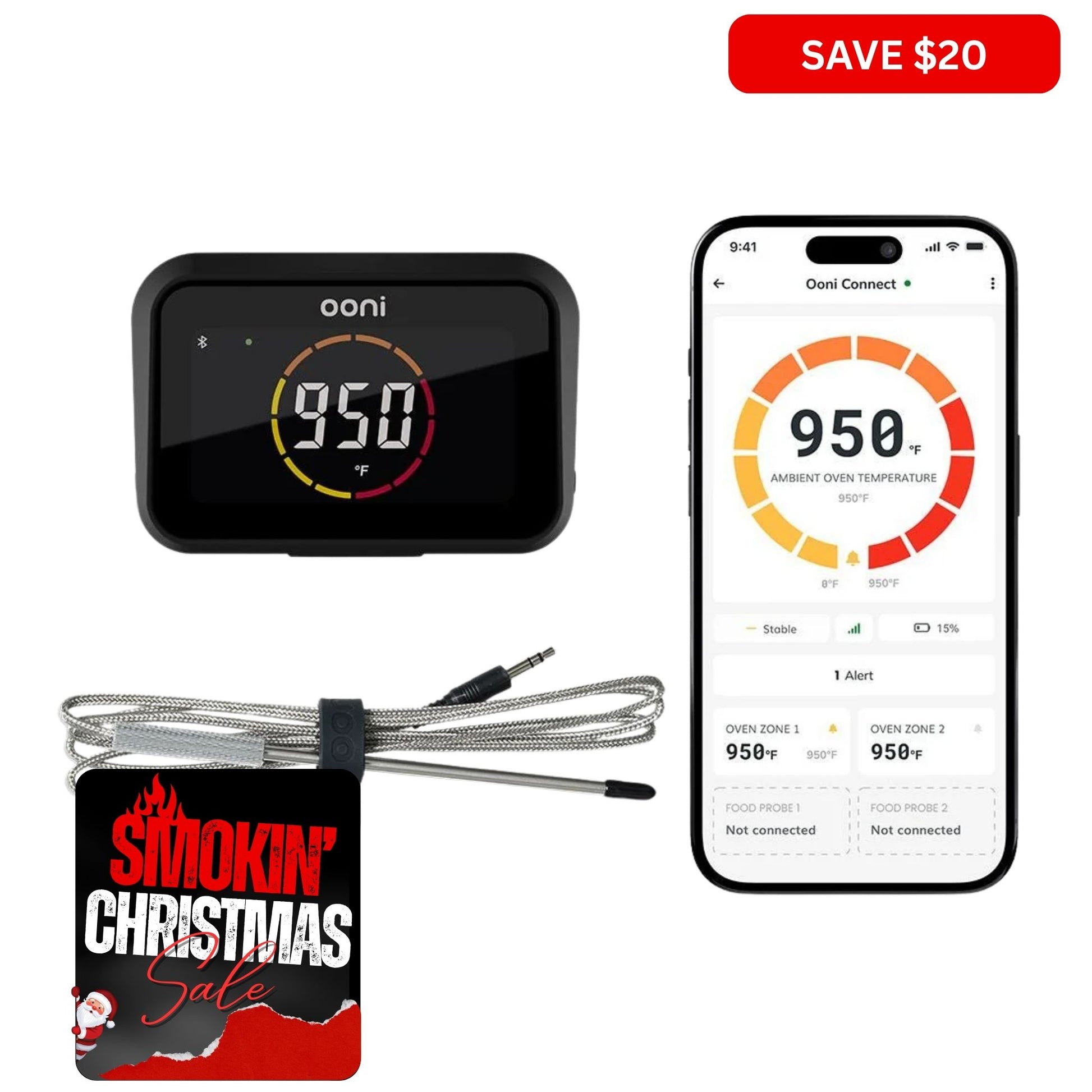 Ooni Connect Digital Temperature Hub