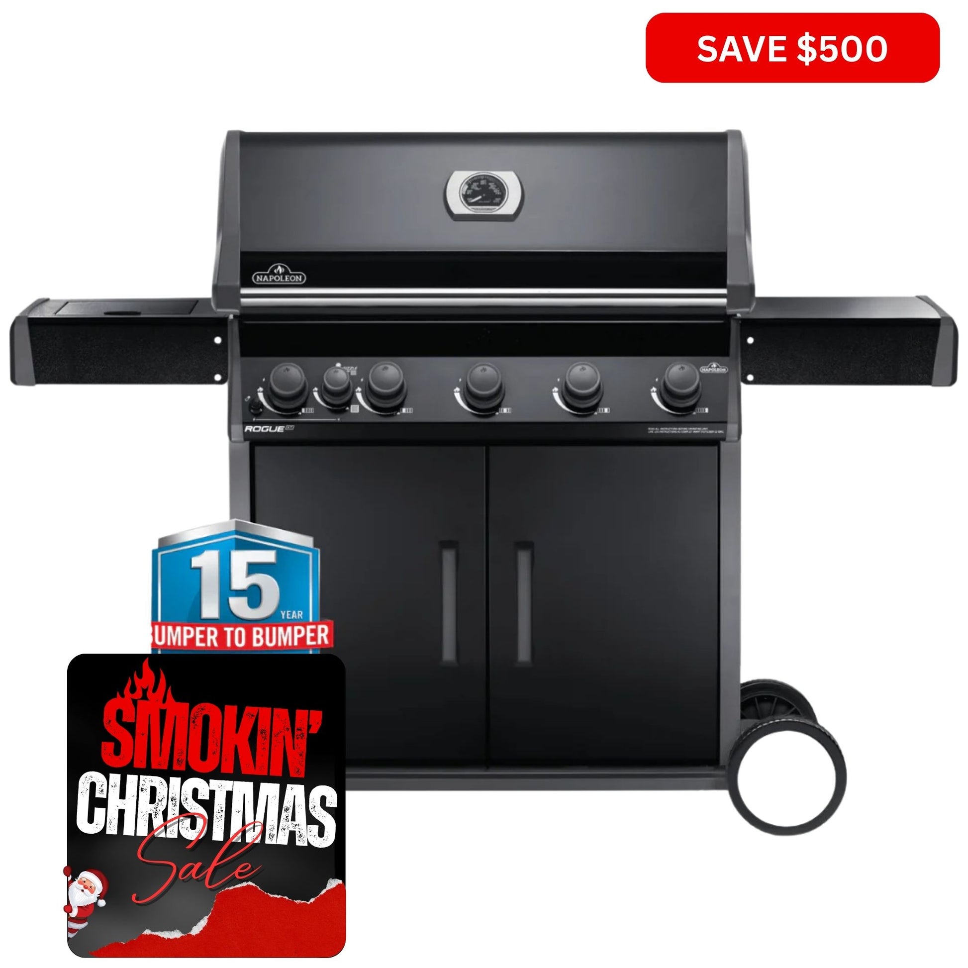 Napoleon Rogue Series 625 RXT With Infrared Side Burner