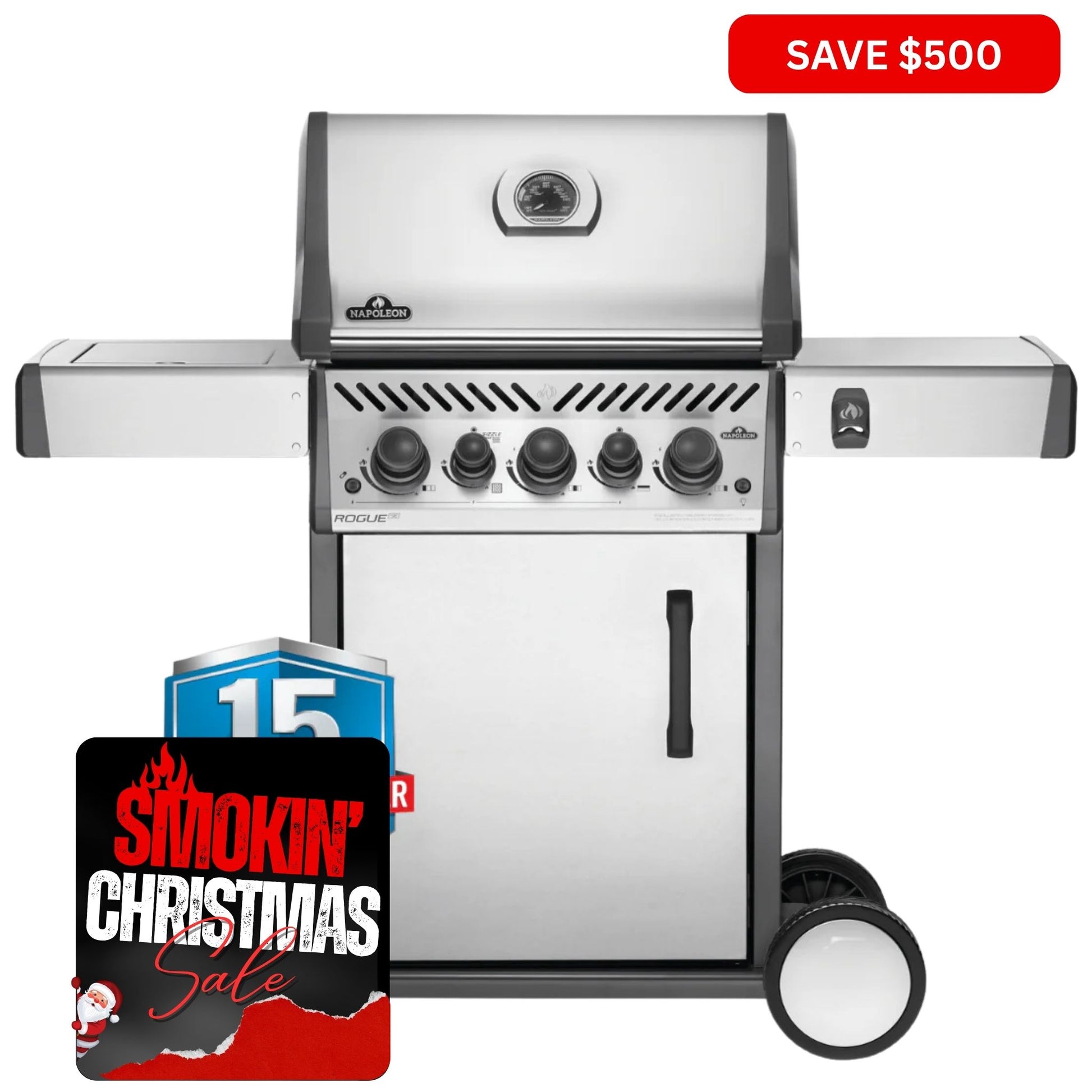 Napoleon Rogue Series 425 RSE With Infrared Rear & Side Burner