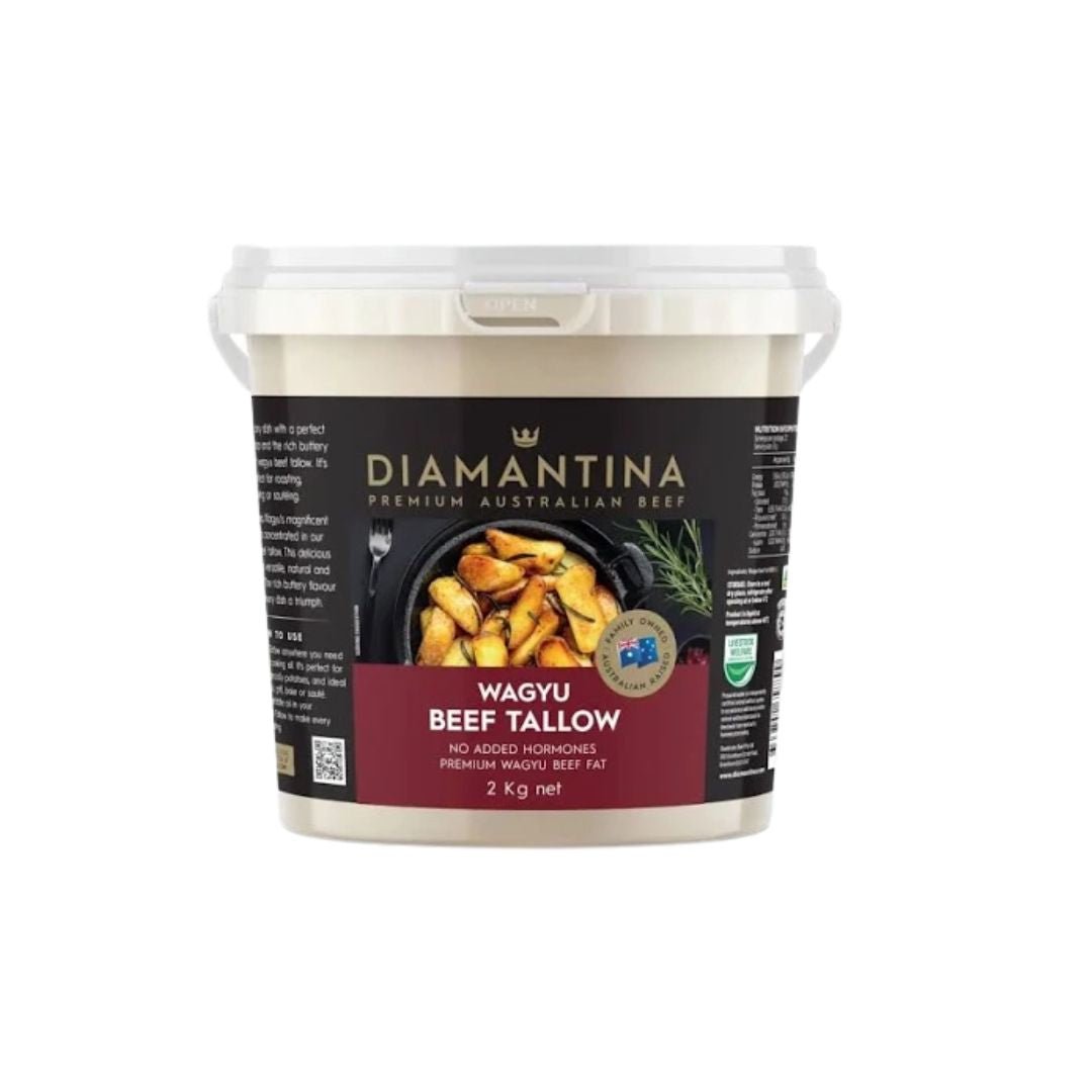 Diamantina 'Wagyu Beef' Tallow 2kg - Smoked Bbq Co