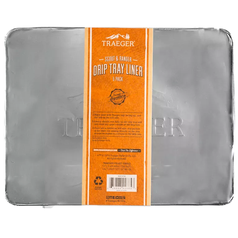 Traeger Drip Tray Liners Ranger - 5 Pack