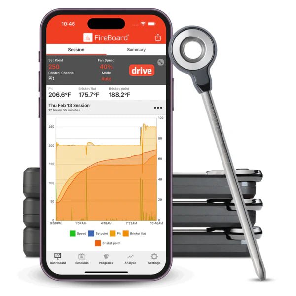 Fireboard Pulse Wireless Meat Thermometer - Smoked Bbq Co