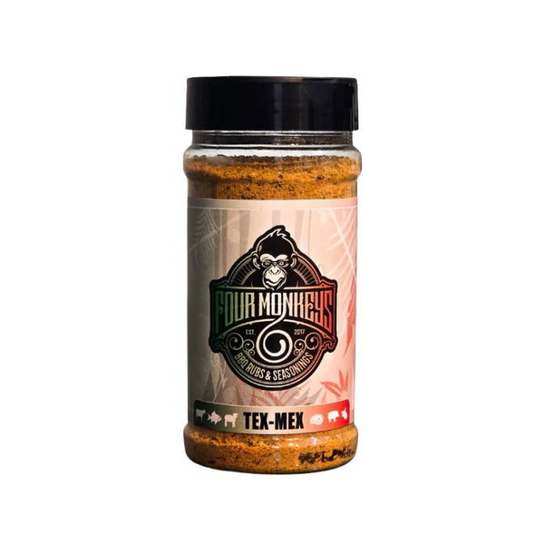 Four Monkeys 'Tex Mex' Rub 280g - Smoked Bbq Co
