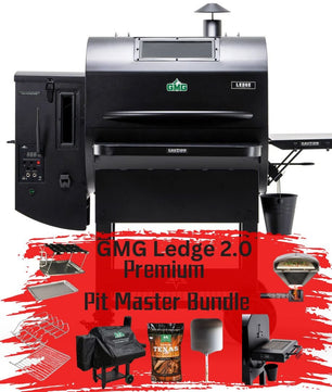 GMG Ledge Prime 2.0 Premium Pit Master Bundle - Smoked Bbq Co