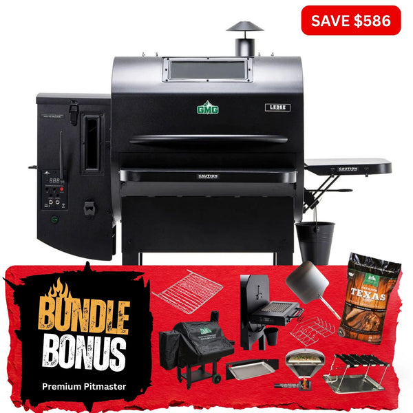 GMG Ledge Prime 2.0 Premium Pit Master Bundle - Smoked Bbq Co