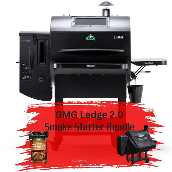 GMG Ledge Prime 2.0 Smoke Starter Bundle - Smoked Bbq Co
