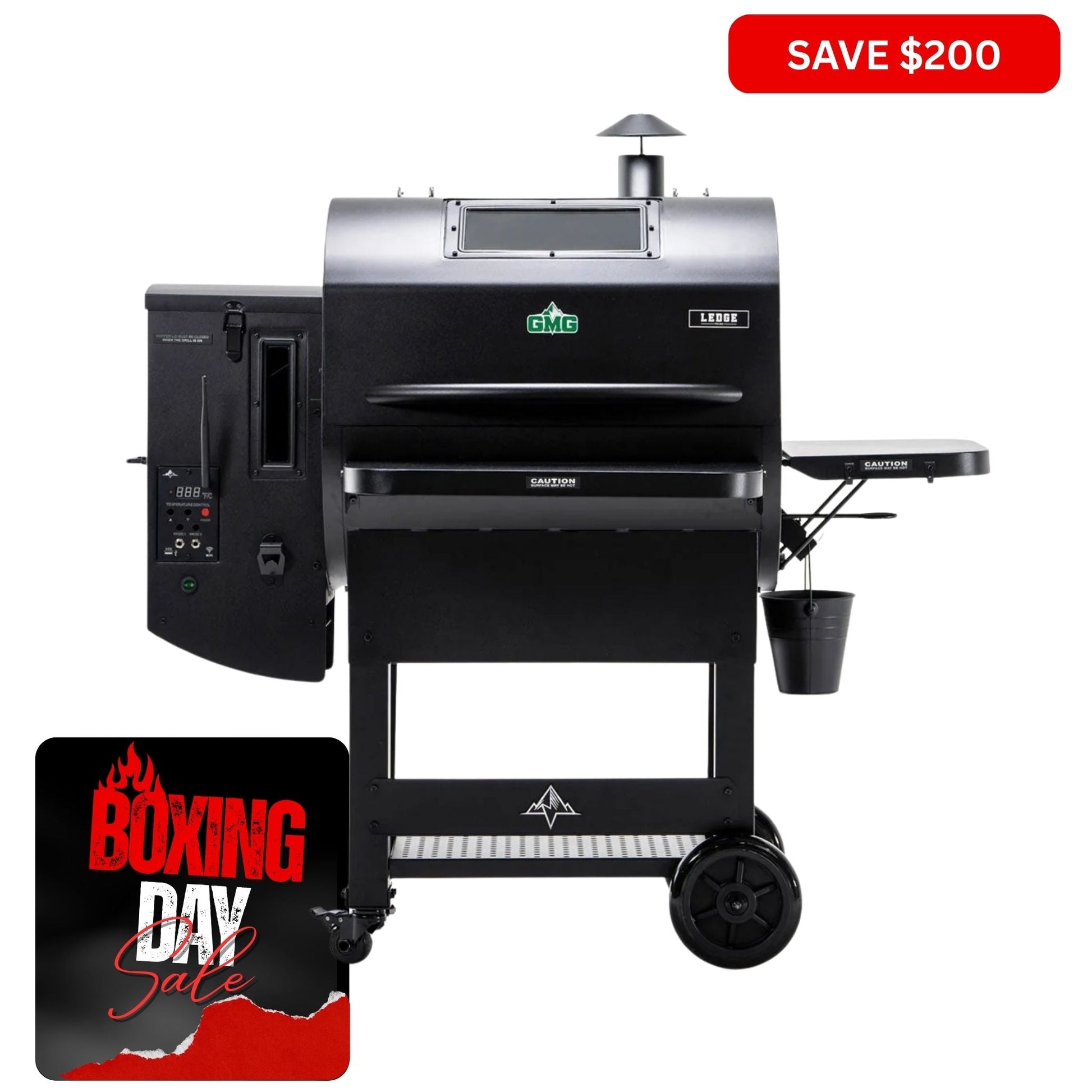 GMG Ledge PRIME 2.0 WiFi Pellet Grill - Smoked Bbq Co