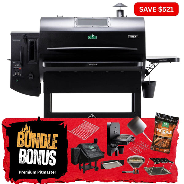 GMG Peak Prime 2.0 Premium Pit Master Bundle - Smoked Bbq Co