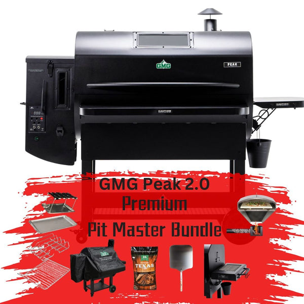 GMG Peak Prime 2.0 Premium Pit Master Bundle - Smoked Bbq Co