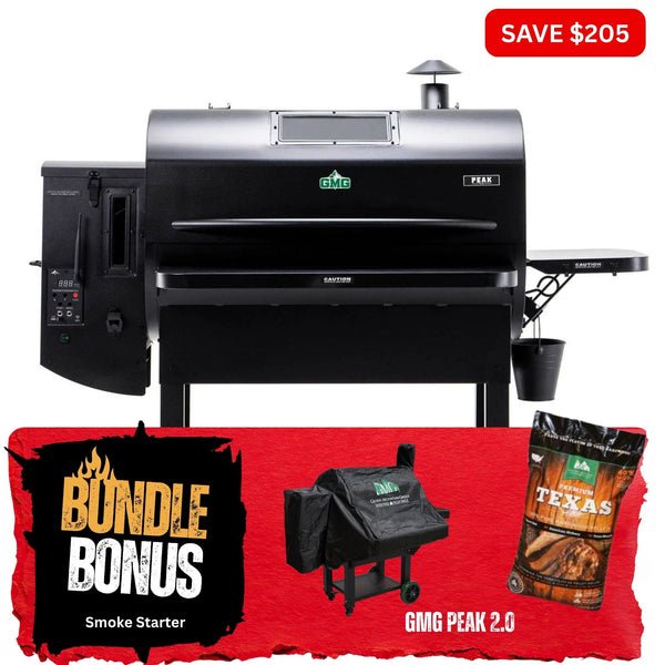 GMG Peak Prime 2.0 Smoke Starter Bundle - Smoked Bbq Co