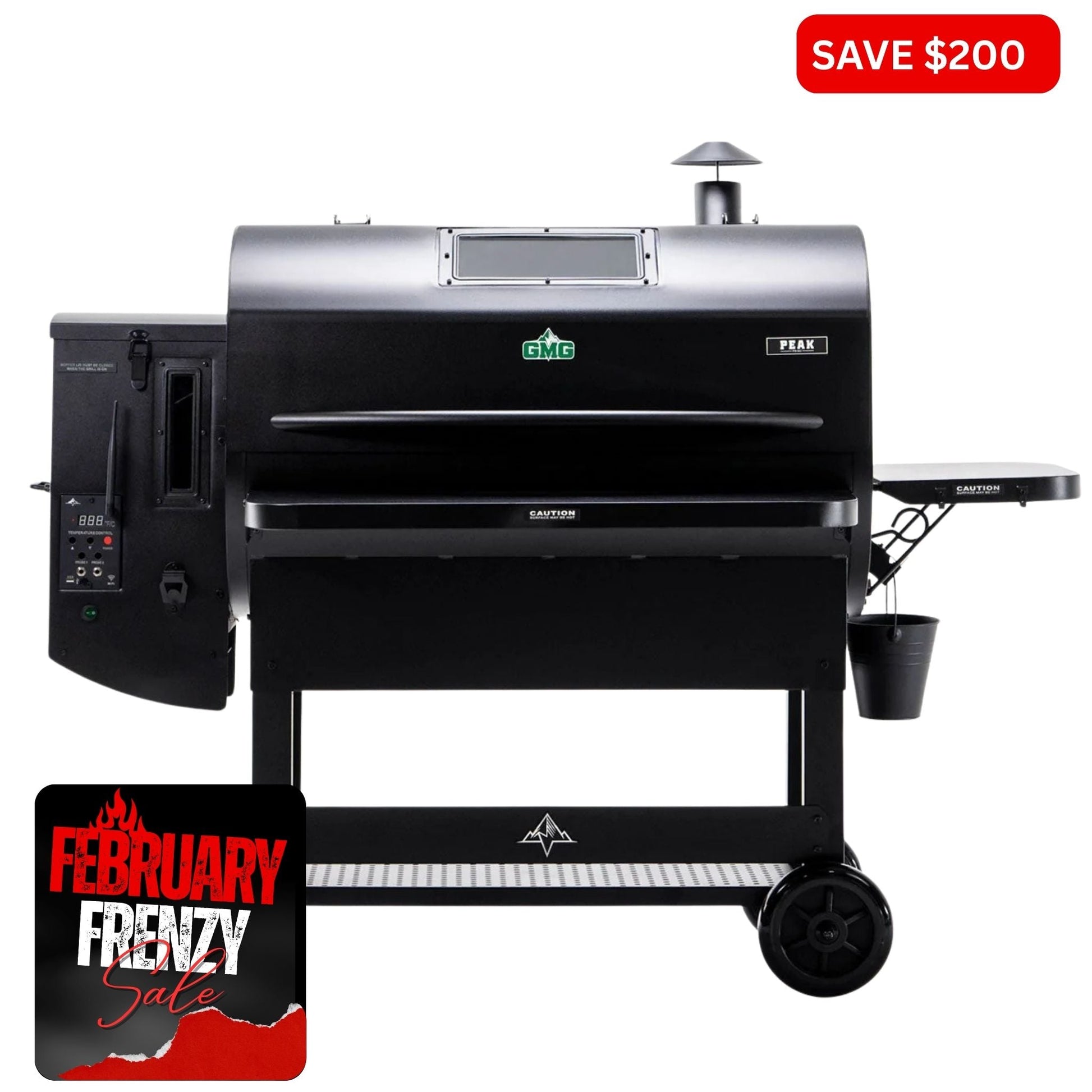 GMG Peak PRIME 2.0 Wifi Pellet Grill - Smoked Bbq Co