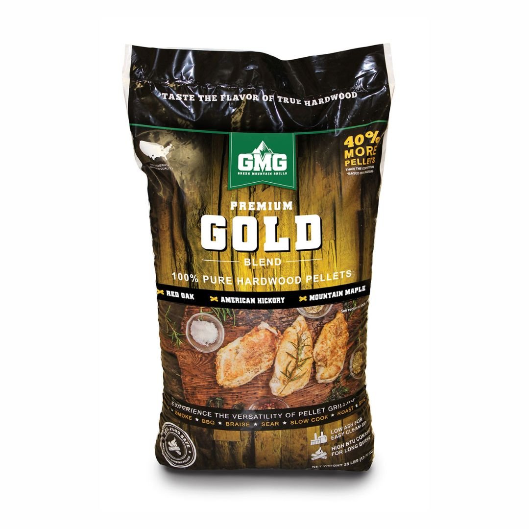 GMG Premium Hardwood Pellets - Gold Blend 12.7kg - Smoked Bbq Co