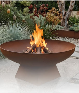 Hark Arlo 80 Corten Steel Fire Pit - Smoked BBQ Co.